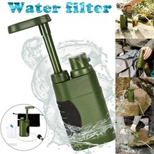 Bundeswehr Neu 3-Stufen-Wasserfilter | Outdoor | Camping TrinkWasseraufbereiter.