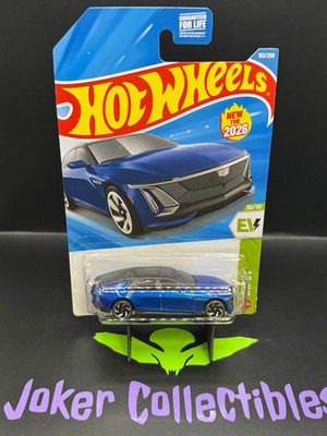 Hot Wheels 2026 Blue Cadillac Celestiq 163/250 HW EV 10/10 H Case