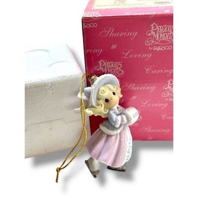 2002 Enesco Precious Moments Ornament 104203 ''May Your Holidays Sparkle with Joy