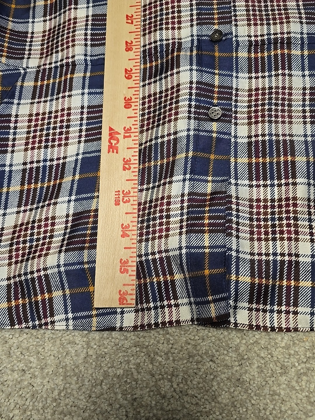 Tory Burch Cora Milano Tartan Plaid Silk Shirt Dress Sz 12 NWT $448 thumbnail 11