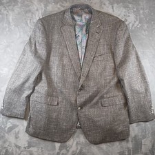 Oak Hill Jacket-Relaxer Textured Sport Coat 2XL 50/52 Big  Tall