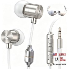Air Tube Headphones 3.5mm   EMF Free Anti Radiation Wired Earbuds with Noise