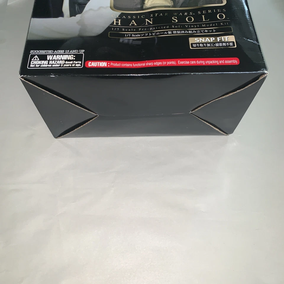 Estatua modelo Star Wars Kotobukiya ArtFX clásica Han Solo Snap Fit escala 1/7 Foto 4 de 4