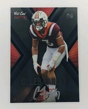 2021 Wild Card MATTE X-Plode Black - Red X /10 Caleb Farley #MXP-10 Auto 3/10