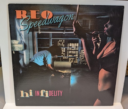 REO Speedwagon - High Infidelity, Vinyl Music Record LP Album 1980 CBS Epic