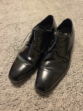 Stacy Adams Wayde Black Leather Formal Dress Oxford Shoes 20144-001 Men's 12M