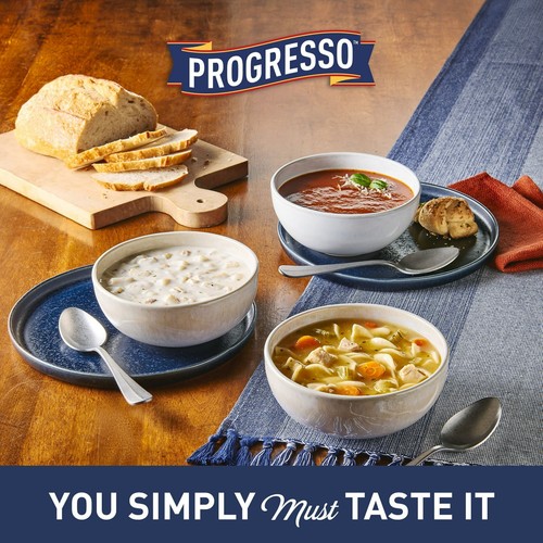 Progresso Rich & Hearty, Chicken & Homestyle Noodles Soup, 19oz (4 Pack) - Bild 4 von 6