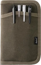 Journal Cover for Field Notes Notebooks, Pocket Notebook Olive 