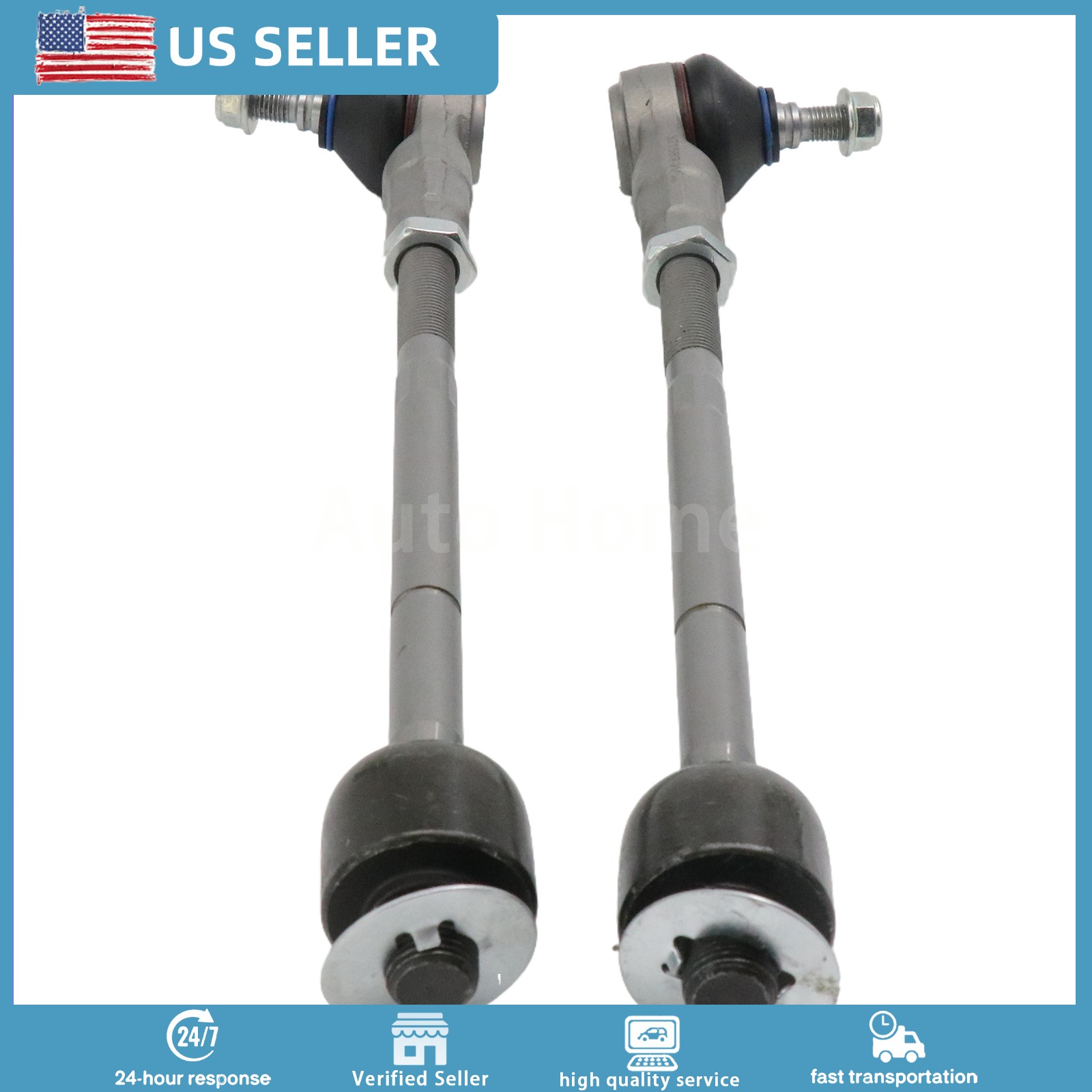 For 321589 Maserati Quattroporte 2003-2012 Front Inner & Outer Tie Rod End Kit