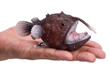 Anglerfish Sea Animal Figure Toy PVC Wildlife Small Figurine Birthday Gifts