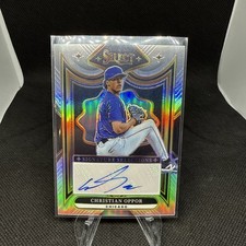 2025 Panini Select Signature Selections. Christian Oppor. Card #SS-CO.  Cubs