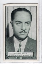 Carreras Australia Personality Series Film Stars #62 William Powell
