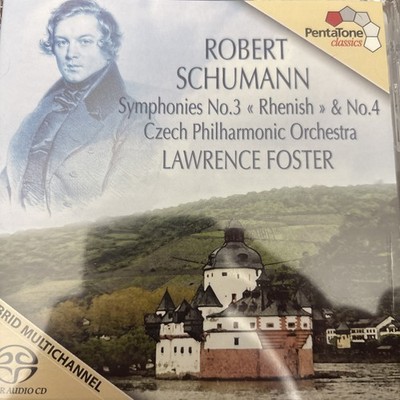 Lawrence Foster,Robert Schumann: Symphonies No. 3, 'Rhenish' & No. 4 SACD 