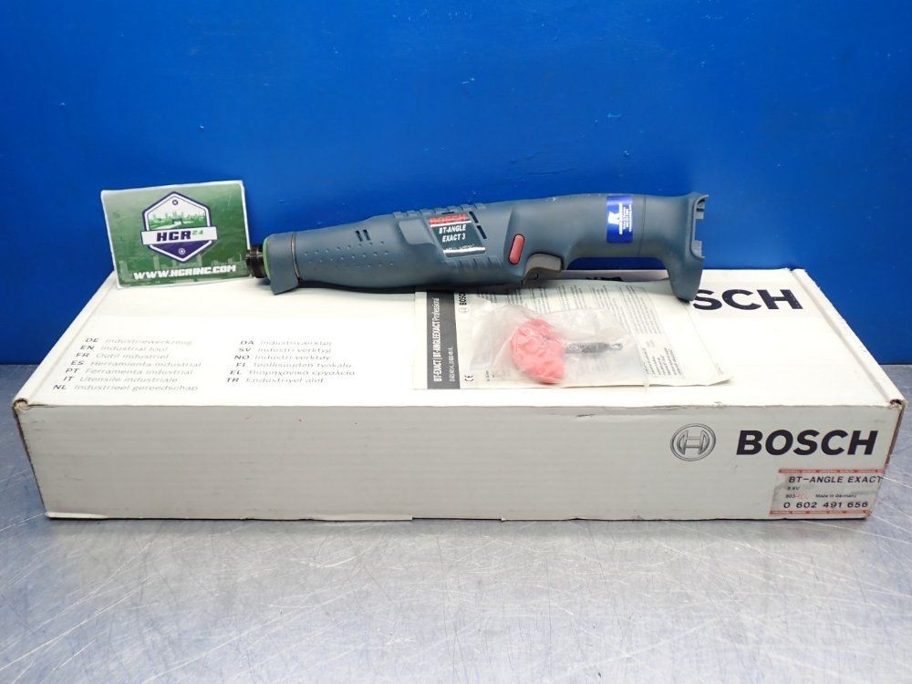 BOSCH 0602491656 BT-ANGLE EXACT 3 CORDLESS ELECTRIC DRIVER 04200590507