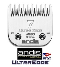 ANDIS ULTRA EDGE 7 Skip Tooth Clipper BLADE 1/8"/3.2mm Dog Pet Grooming Saw A5