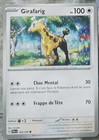 Carte Pokémon - E&V Évolutions à Paldea : Girafarig 154/193