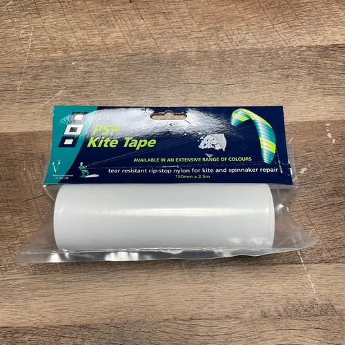 PSP Marine Spinnaker Reparatur Kite Tape 150mm x 2.50m weiß Band Segelboot Segel - Picture 3 of 3