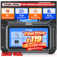 Bidirectional Obd2 Scanner Full System Diagnostic Tool For Dodge Chrysler Jeep