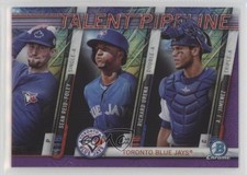 2017 Bowman Mega Box Purple Refractor 192/250 Sean Reid-Foley Richard Urena 7tr