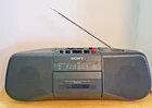 Vintage Sony CFS-B15 Portable AM/FM Radio Cassette Recorder - Works Great