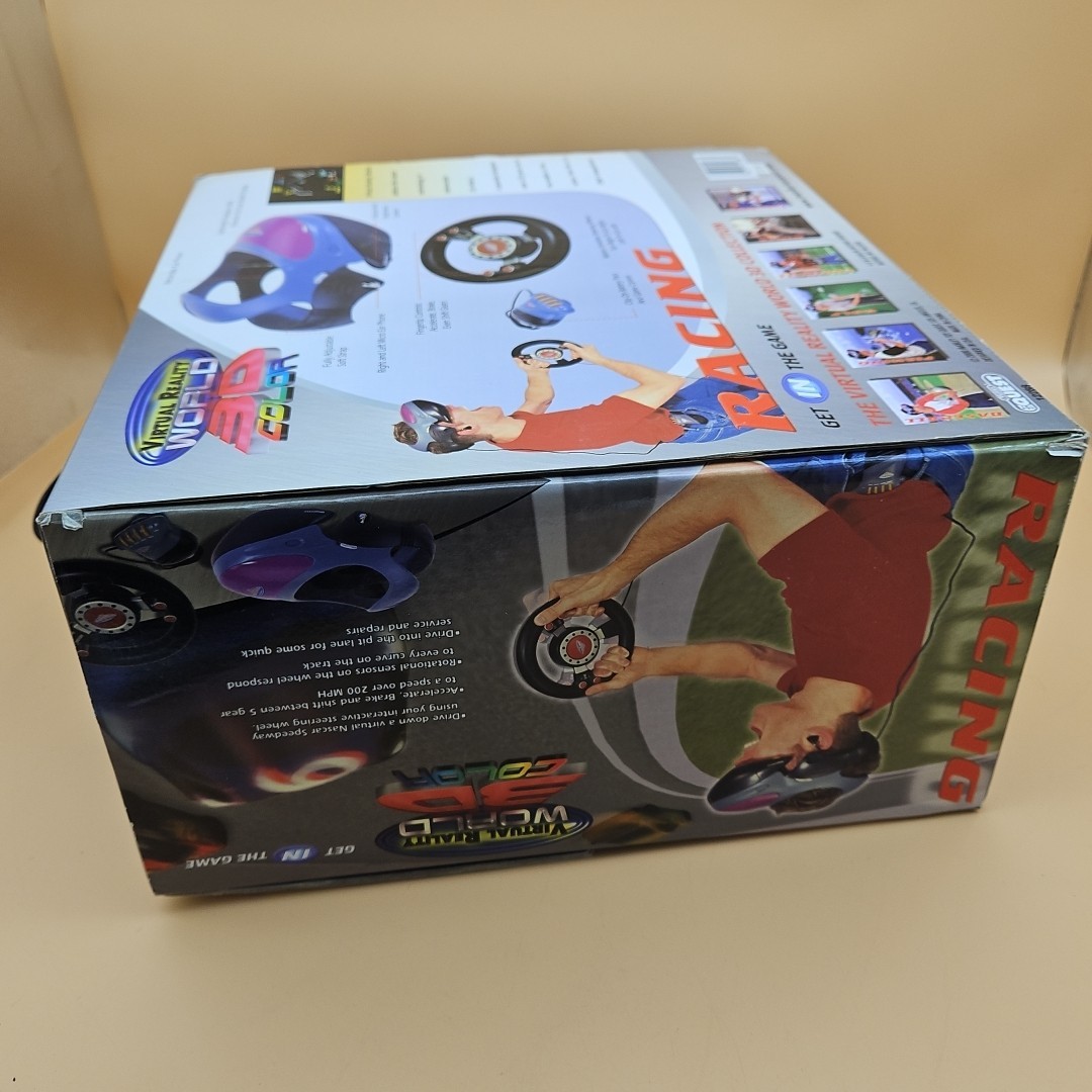 Vintage Manley Toy Quest Virtual Reality World 3D Color Racing