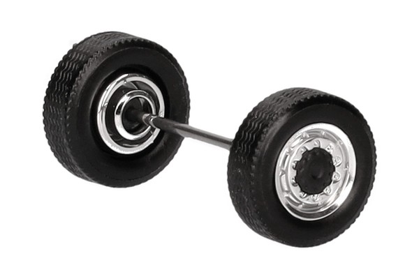 Herpa 054973 ZubehöR RadsäTze Allrad Vorderachse Zweiteilig, 1:87, Neu-image