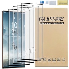 For Samsung Note20 10 S20 S21 S22 S23 Ultra Full Tempered Glass Screen Protector