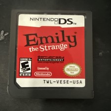 Emily the Strange: Strangerous Nintendo DS 2011 Game Cartridge