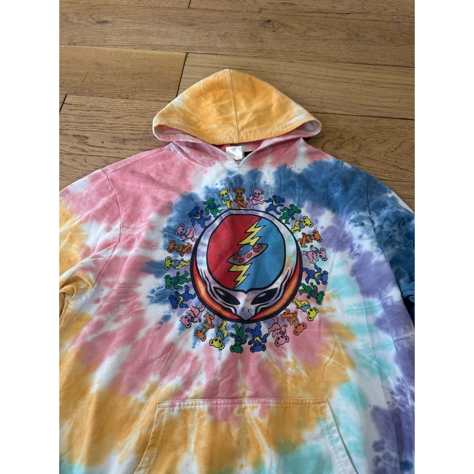Sudadera con capucha Grateful Dead Tie Dye Dancing Bears Foto 2 de 4