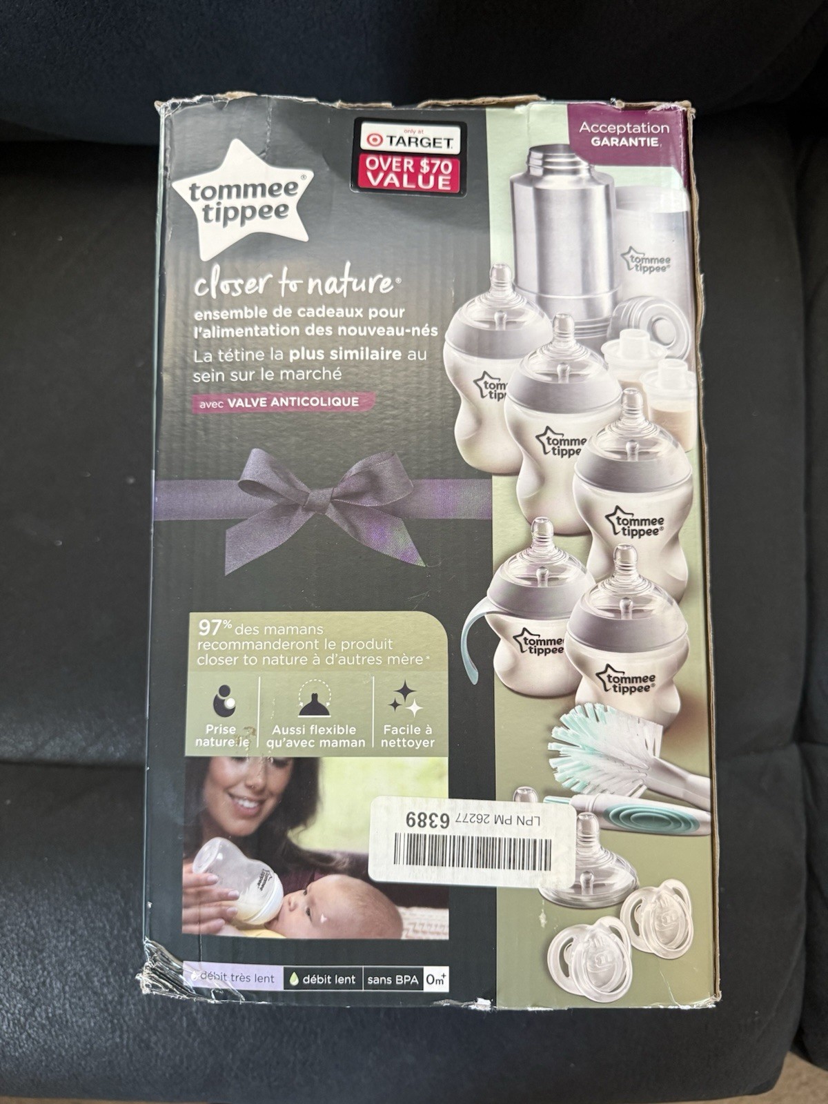 Tommee Tippee Closer to Nature Newborn Feeding BabyBottle Es