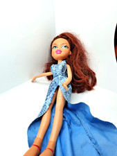 MGA Bratz The Movie Puppe Pailletten blaues Kleid