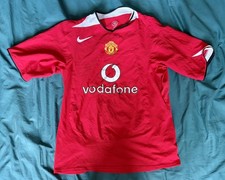 Men’s Nike Manchester United 04/06 Home Shirt Large 