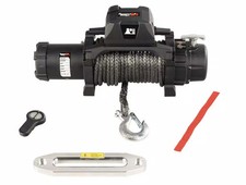 Rugged Ridge 12500 Lb Trekker Winch Synthetic Rope Rugged Ridge 12500 Lb Trekker Winch Synthetic Rope