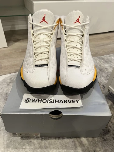 Air Jordan 13 Del Sol Size 11.5 (Pre-Owned) White Red Black Yellow 414571-167