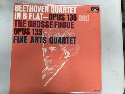 Ludwig van Beethoven - The Fine Arts Quartet - Quartet In B Flat - Opus 135 And