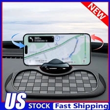 Car Mobile Phone Holder Dashboard Mount Mat Non Slip Grip Stand Anti Skid Pad TL