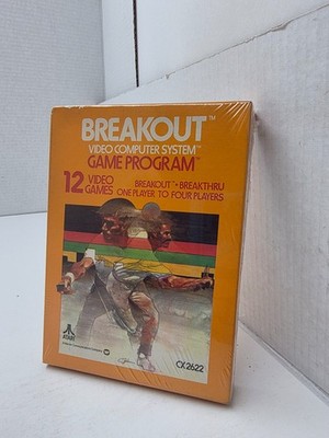 NEW BREAKOUT GAME  BOX  FOR PAL ATARI 7800 + 2600 + PLUS THE RETRON 77  #F27