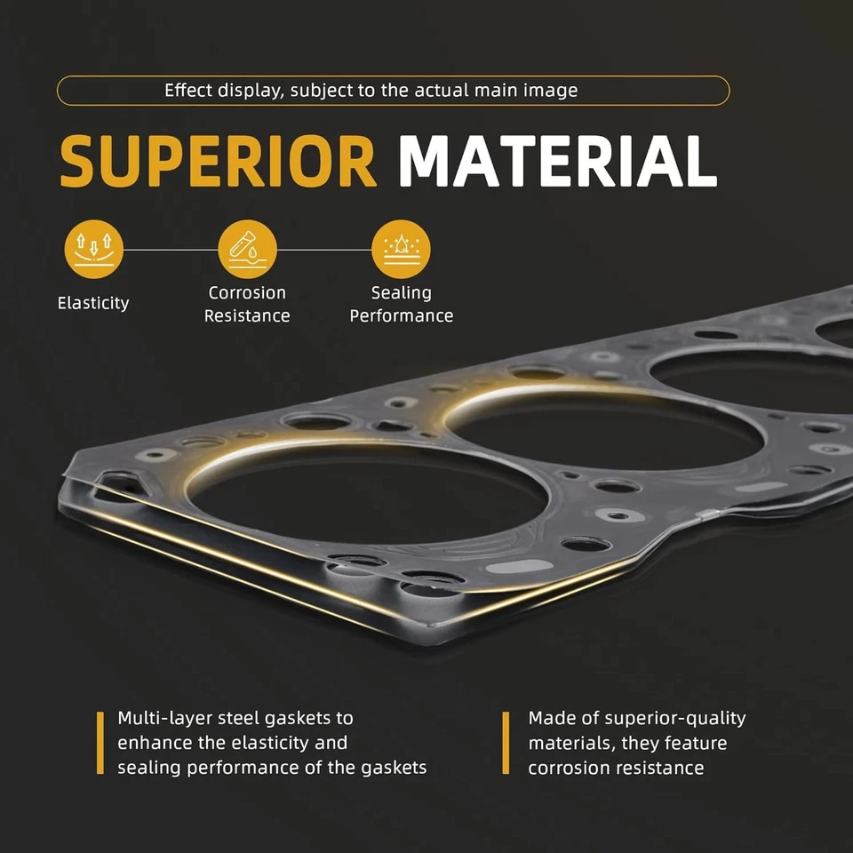 Junta de culata de calidad OEM 06H103383AF 54738 para AUDI A4 ALLROAD 2014-2016 Foto 2 de 4