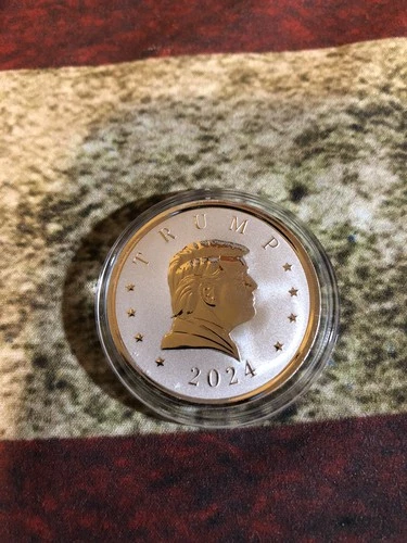 1 oz Silver Round 2024 Donald Trump Proof Scottsdale Mint