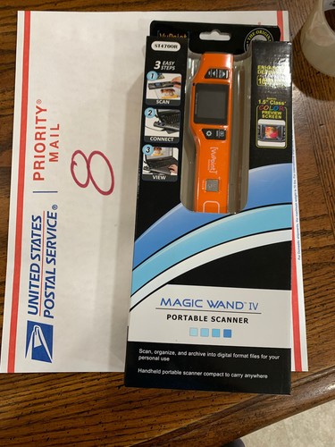 VuPoint PDS-ST470OR-VP Compact Portable Wand Scanner - Picture 1 of 8