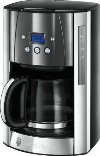 RUSSELL HOBBS Luna 23241, 1000W Digital Filter Coffee Machine - Moonlight Grey - Picture 1 of 3