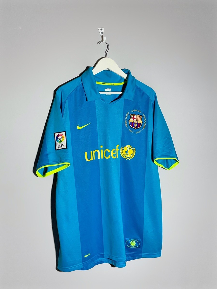 FC Barcelona Nike 2008/09 Third Y2k Football Shirt Soccer