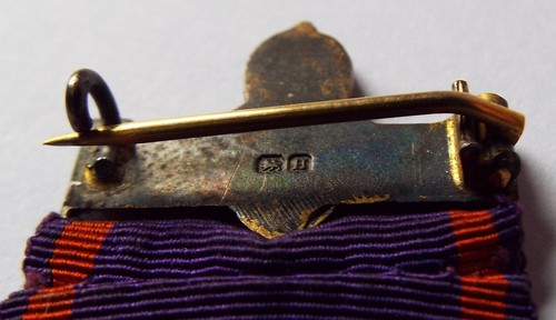 IOOF MU HALLMARKED SILVER Antique Breast Jewel Independent Order Odd Fellows - Picture 7 of 8