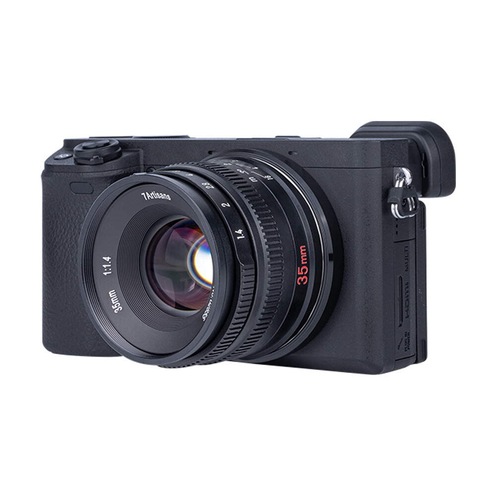 7artisans 35mm F1.4 Mark II APS-C Large Aperture Lens For Sony E/EOS-M/M43/Z/FX