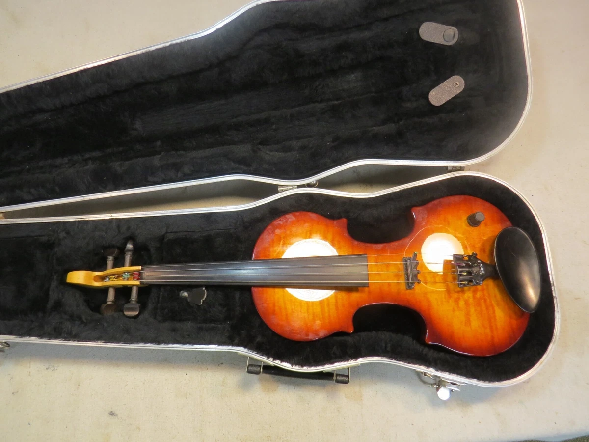 ZETA Classic Wood Electric Violin W Case
