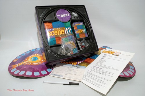 Friends Scene It? Deluxe Edition - Screen Life 2006 Metal Tin 2 Disc w New Parts - Picture 4 of 11