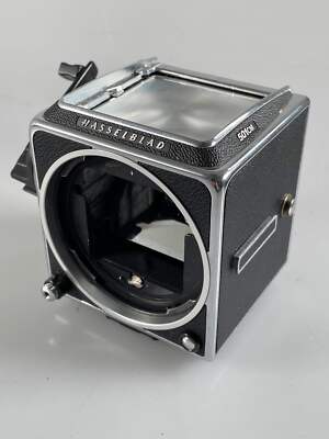 新品 HASSELBLAD 501cm body 革 Hasselblad 501CM Medium Format Film Camera Body chrome