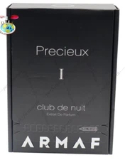 Precieux 1 Club De Nuit Extrait De Parfum By Armaf 1.85 oz Spray  Men New In Box
