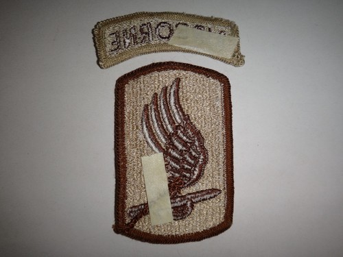 2 parches del ejército de Estados Unidos: arco aerotransportado y 173ª brigada aerotransportada de Estados Unidos SOLDADOS DEL CIELO - Imagen 3 de 3