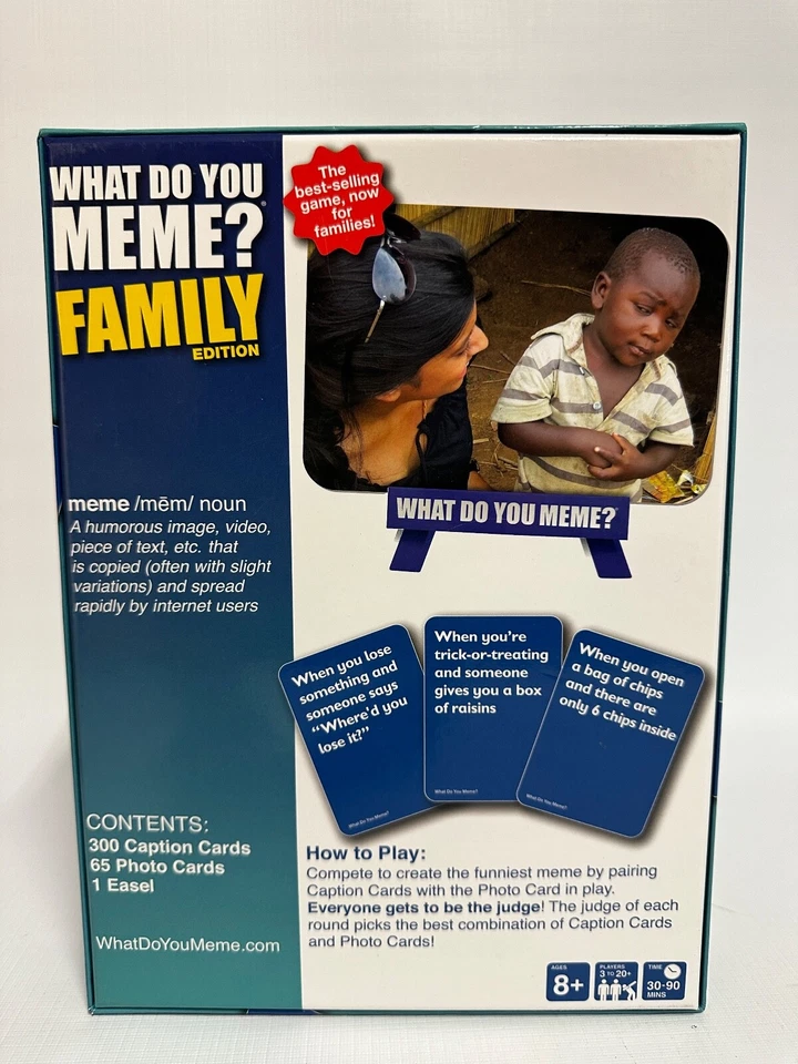 What Do You Meme? Family Edition Family Party Game Ages 8+ Humorous - Image 4 of 4